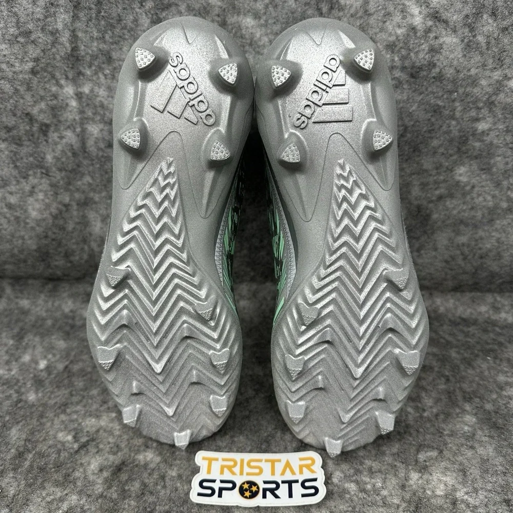 Adidas Adizero 12.0 Flash Football Cleats Mens Size 11.5 Grey Silver IG9573